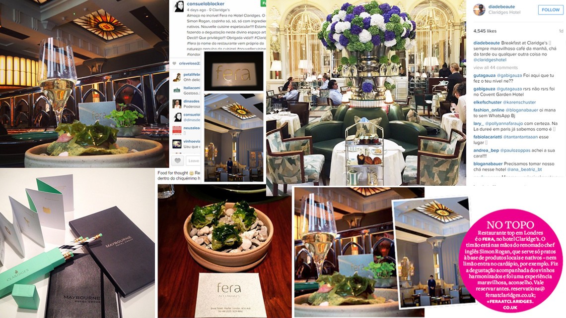 Claridge's online publications