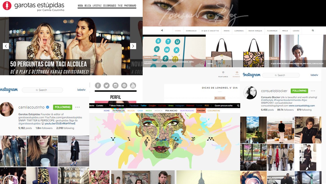 Brazil and London influencers mapping