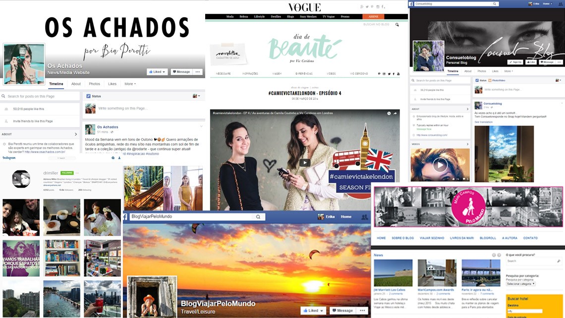 Brazil online influencers